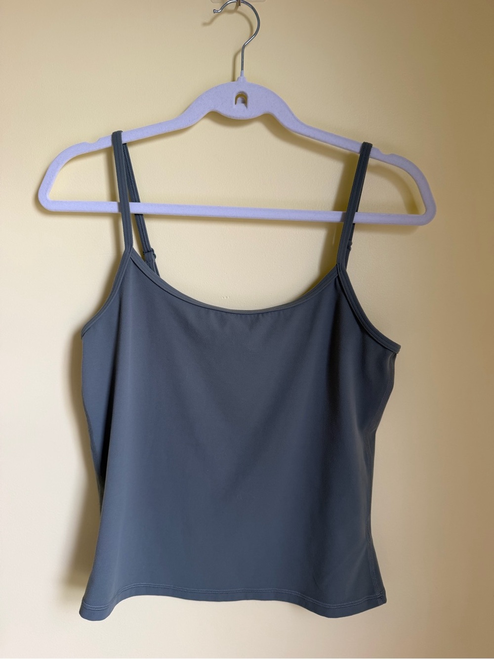Aritzia Golden BUTTER Essential Cami Tank in Smoky Sage | L